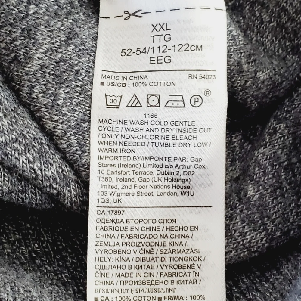 Banana Republic Men's Organic Cotton Sweater XXL Long Sleeve‎ Soft Knit Pullover